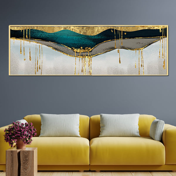 Splash of Color Framed Canvas Wall Decor Paintings