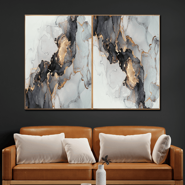 Cosmic Drift Canvas Painting for home décor