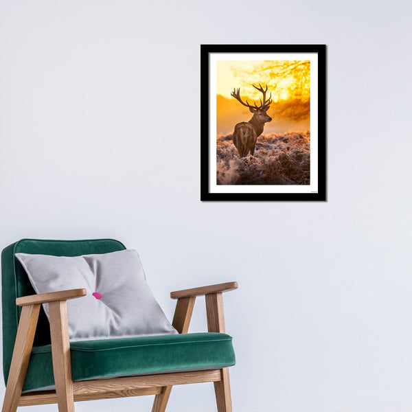 wooden frame for wall