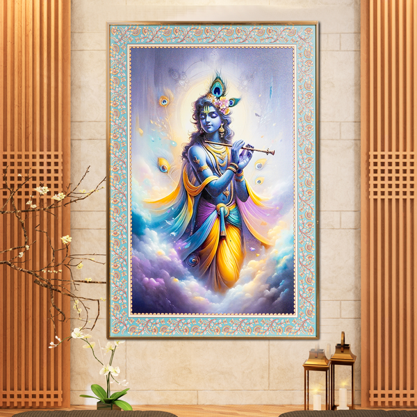 Shree Venu Gopal The Lord Krishna Painting For Home