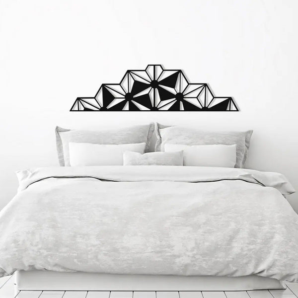 Polaris Divided Abstract Design Metal Art Wall Decor