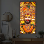 Hare Ka Sahara Modern Luxury Backlight Vertical Wall Art