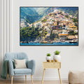 Geometric Shapes 3 Panel Framed Canvas Wall Paintings