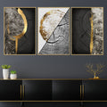 Beaufort Royale Framed Canvas Wall Paintings - Set of 3