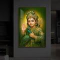 Divine Lord Murugan Modern Luxury Backlight Vertical Wall Art