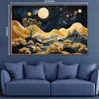 Lunar Valley Canvas Painting for Wall Art