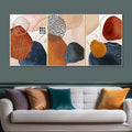 Daly Geometric shapes Framed Canvas Wall Decor Paintings - Set of 3