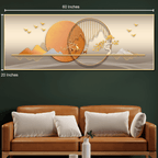 Golden Glade Canvas Print