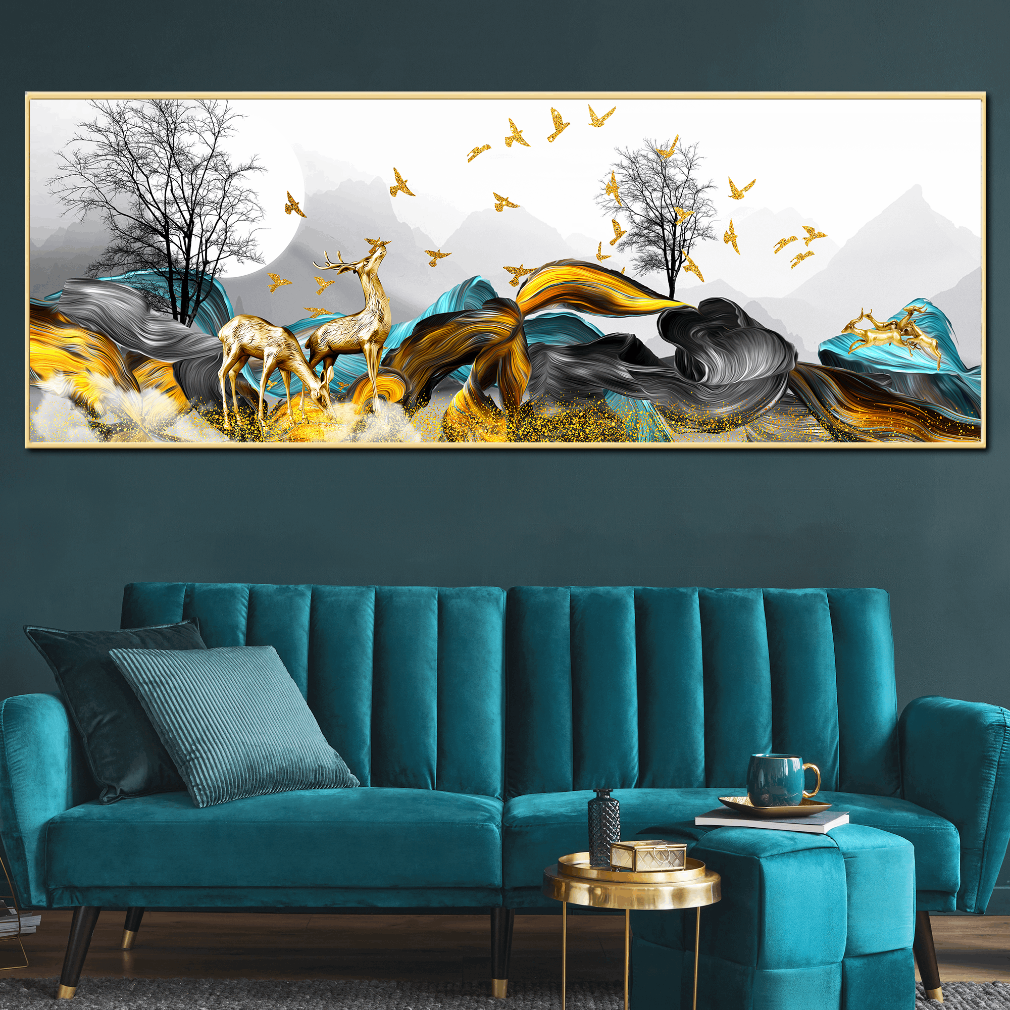Ethereal Elegance Canvas Painting for Home Wall