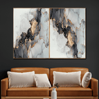 Cosmic Drift Canvas Painting for home décor