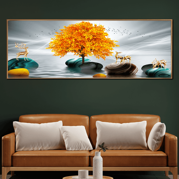 Celestial Sanctuary Canvas Wall painting Bedroom