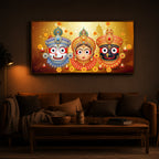 Jai Jagannath Modern Luxury Backlight Horizontal Wall Art