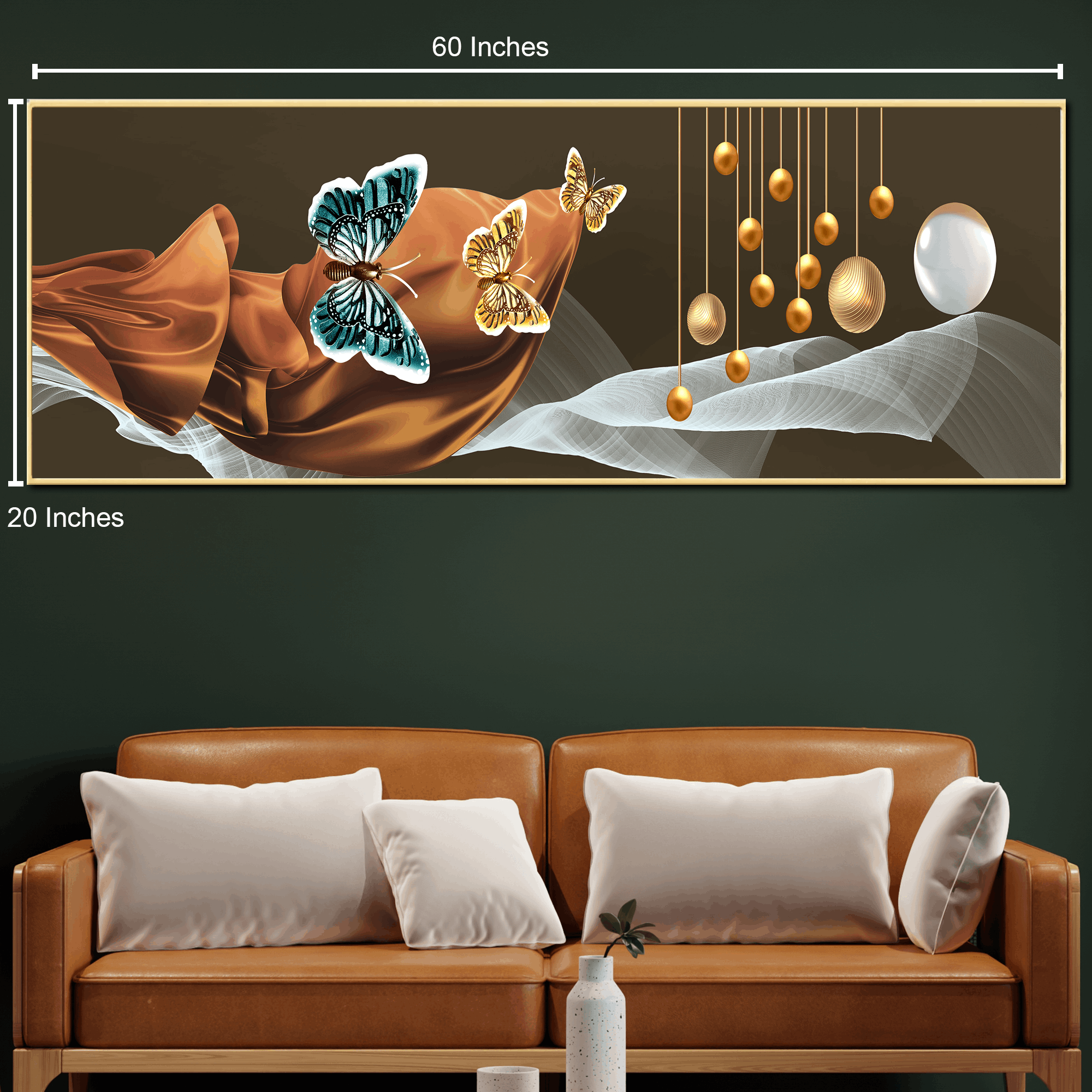 Mystical Garden Canvas Print For Wall Decoration at Home