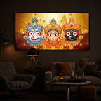 Jai Jagannath Modern Luxury Backlight Horizontal Wall Art