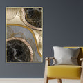 Circles of Life Framed Canvas Wall painting Art