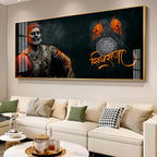 Maharaj Shivaji Premium Acrylic Horizontal Wall Art