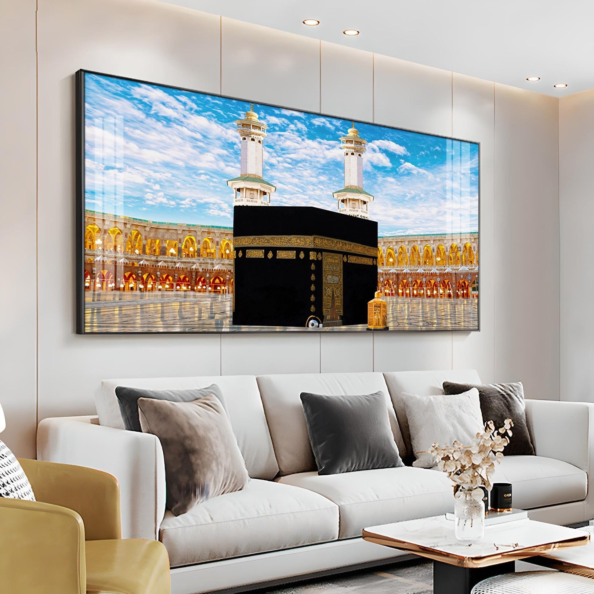 Al Kaaba Premium Acrylic Horizontal Wall Art