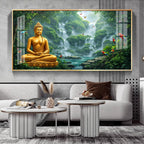 Ascendant Buddha Vision Premium Acrylic Horizontal Wall Art