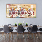 Vastu Inspired Running Horses Acrylic Wall Painting with Positive Energy Theme