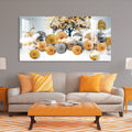 Modern Abstract Golden Tree Circle Art Designer Acrylic wall painting