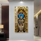 Premium Lord Balaji Acrylic Wall Decor with Intricate Gold Carvings