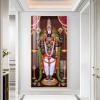 Divine Presence Lord Venkateswara Acrylic Wall Painting