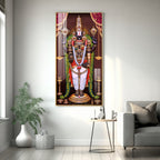 Divine Presence Lord Venkateswara Acrylic Wall Painting