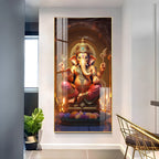 Peaceful Presence Lord Ganesha Acrylic Wall Painting
