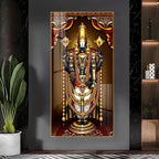 Eternal Blessings Lord Venkateswara Acrylic Wall Painting