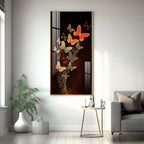Stylish Decorative Butterfly Acrylic Wall Painting with Shimmering Effect for Living Room Decor