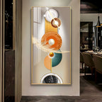 Premium Minimal Abstract Pattern Acrylic Wall Painting for Stylish Wall Decor