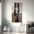Workout Motivation Acrylic Wall Painting with Powerful Running Quote