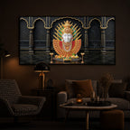 Goddess Renuka Modern Luxury Backlight Horizontal Wall Art