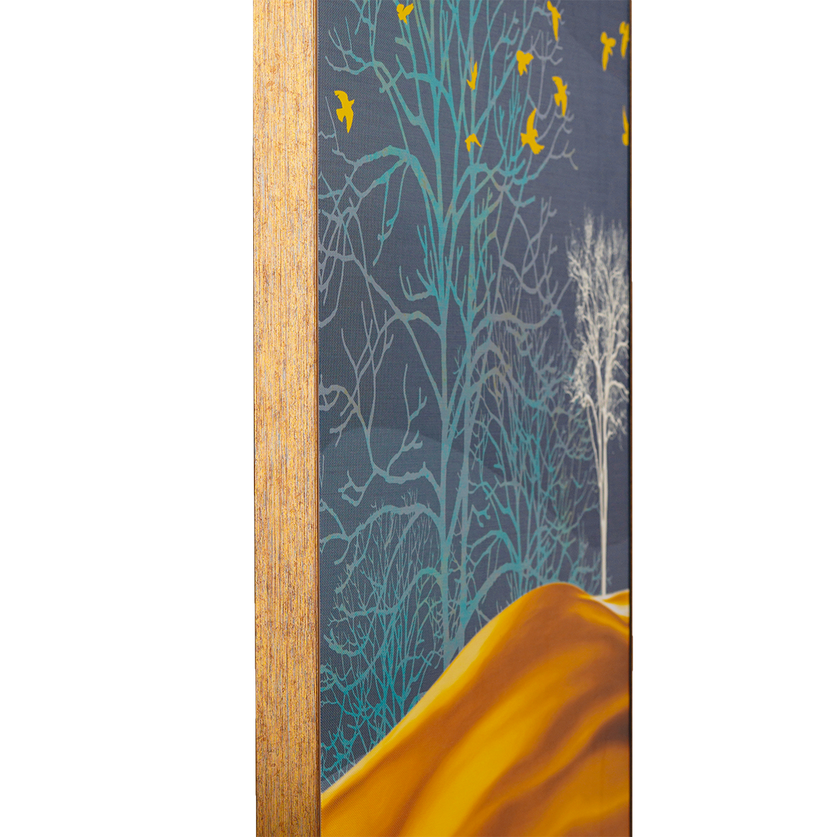 The Udaipur Elephant Framed Canvas Print - Forest