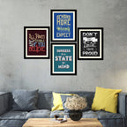 Unique Wall Frame Set of Four