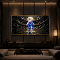 Jesus Christ Modern Luxury Backlight Horizontal Wall Art