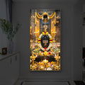 Somnath Jyotirlinga Modern Luxury Backlight Vertical Wall Art