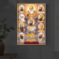 Guru's Essence Modern Luxury Backlight Vertical Wall Art