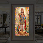 Murugan Ji Modern Luxury Backlight Vertical Wall Art
