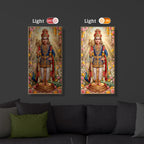 Murugan Ji Modern Luxury Backlight Vertical Wall Art