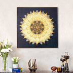 The Solar Chakra Framed Canvas Print