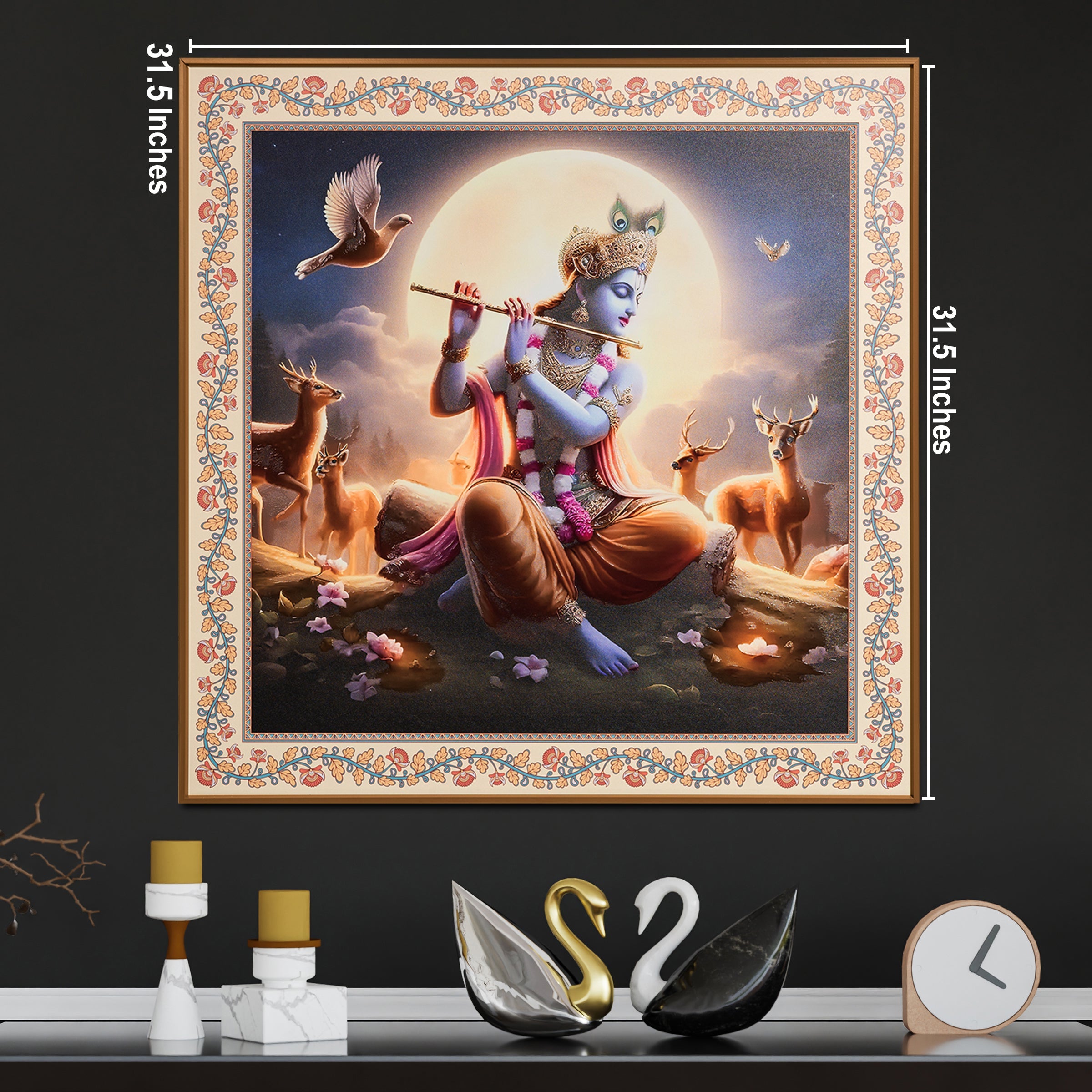 Madhuban Sangeet The Lord Krishna Painting For Home