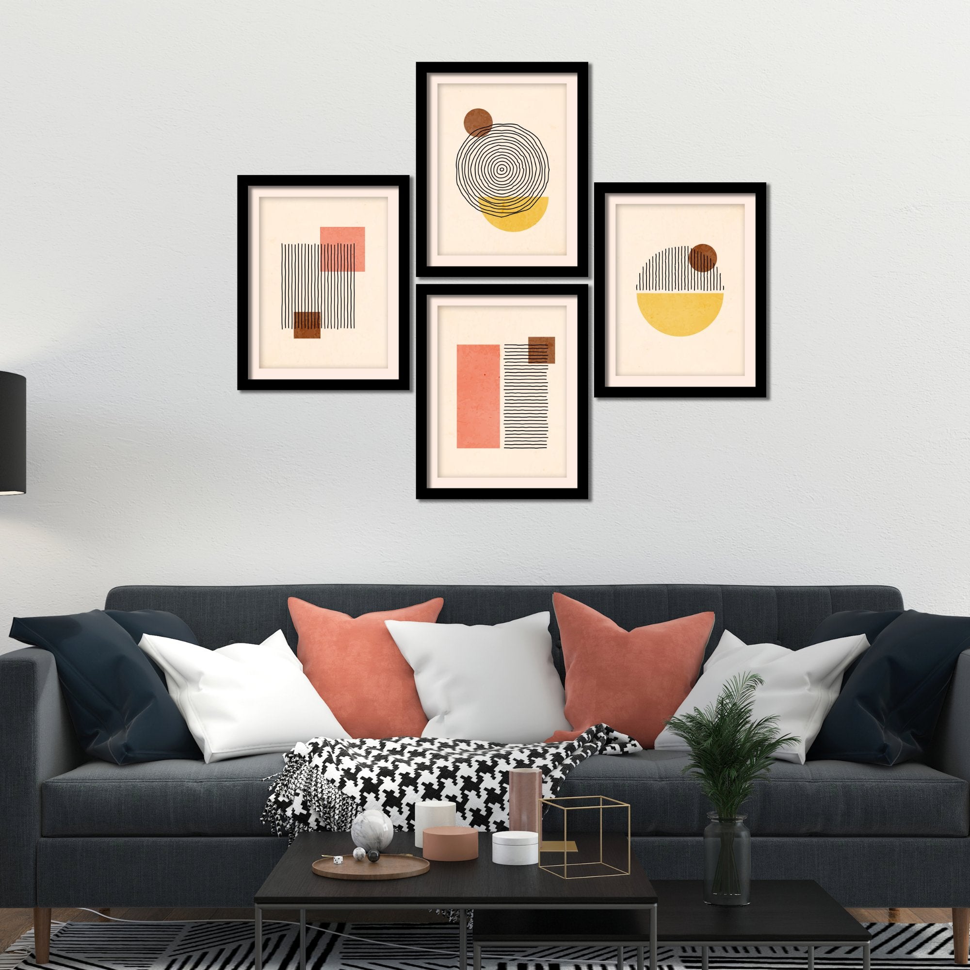wall photo frame design