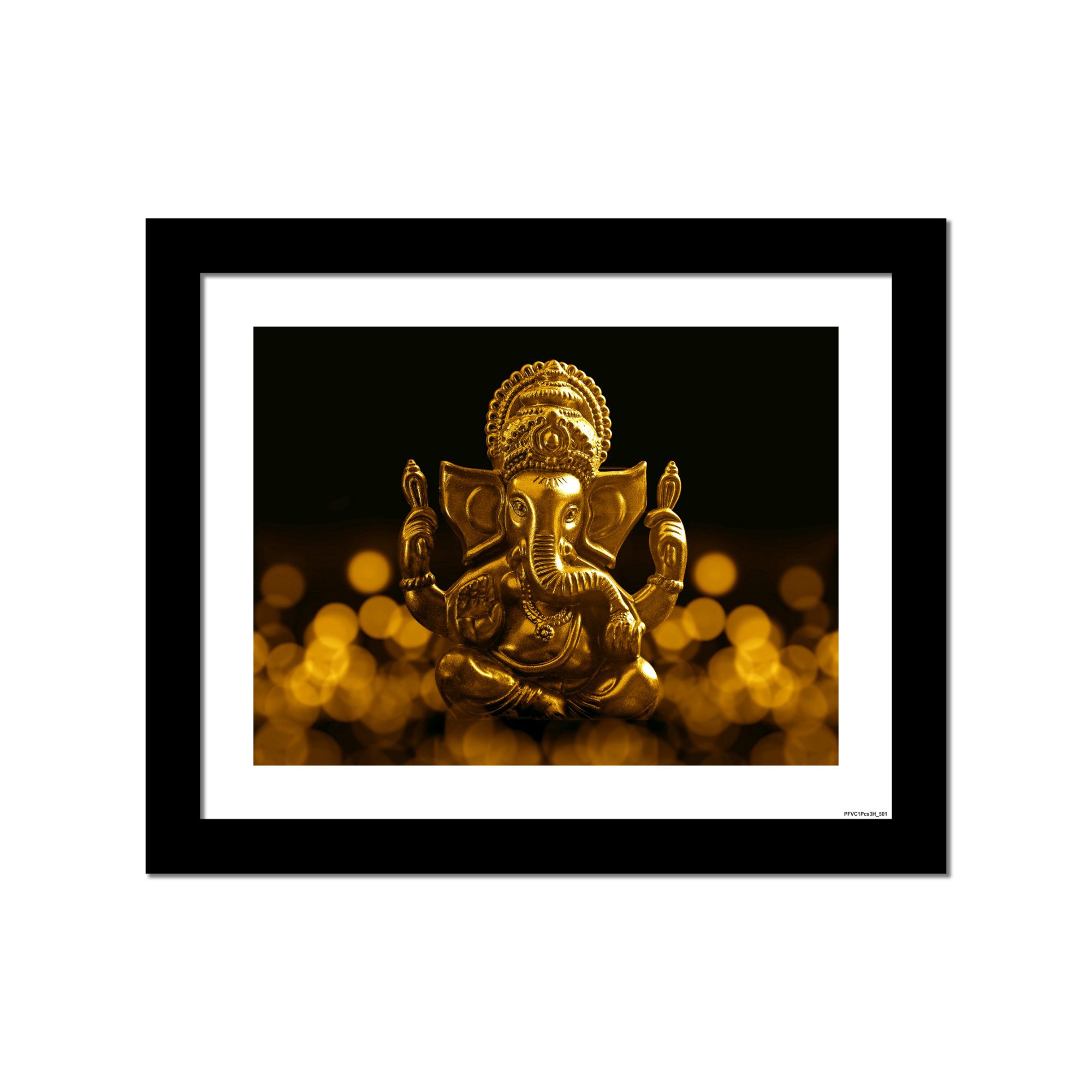Lord Ganesha Premium Wall Frame Painting
