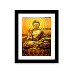 Premium Quality Wall Frame Painting of God Buddha Sculpture