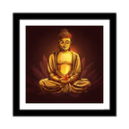 Premium Wall Frame Painting of Lord Buddha Doing Meditation