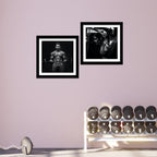 2 Pieces Premium Frame Painting of Exercise