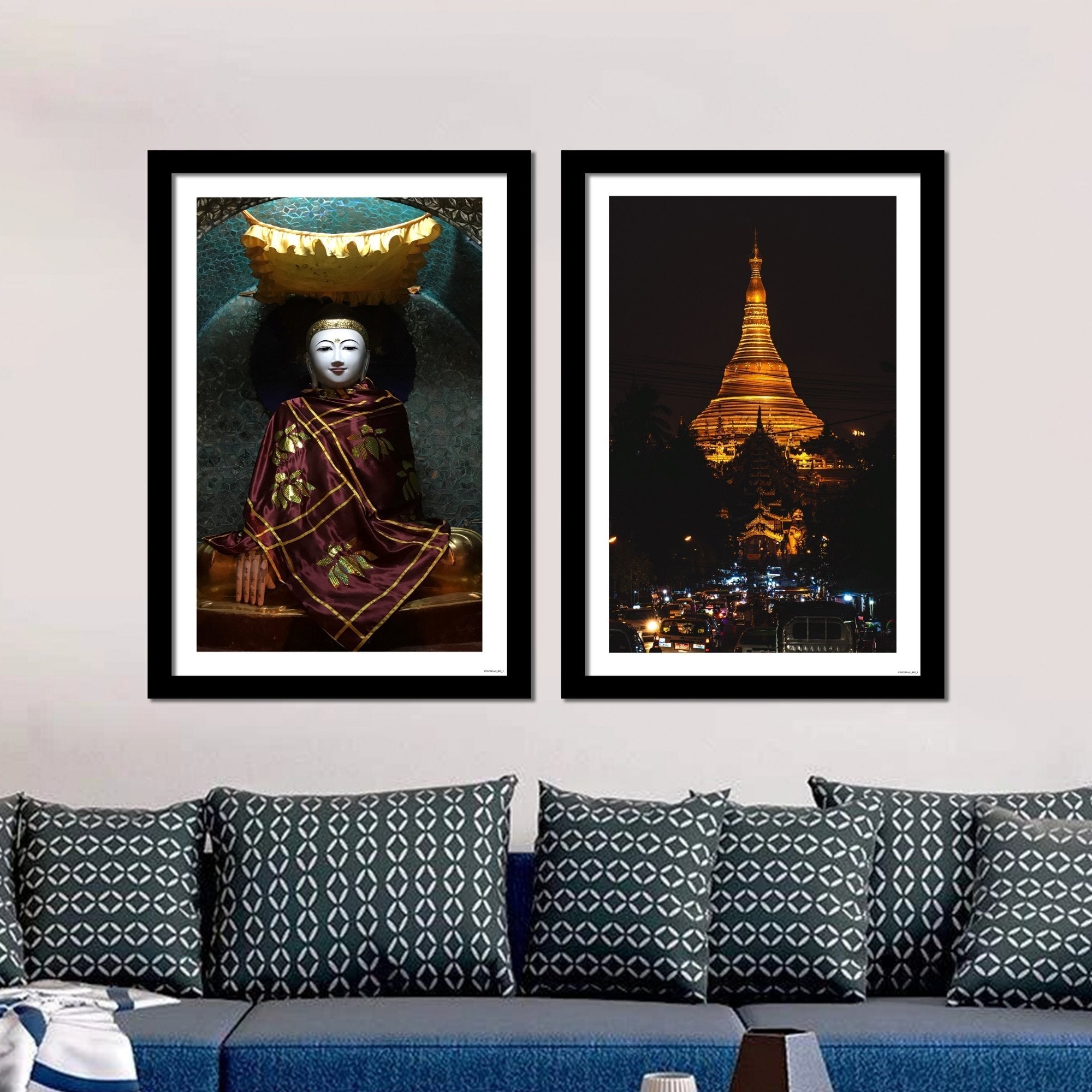 bedroom wall frames