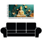 Buddha Wall Painting – Luxury Spiritual Decor