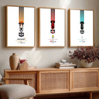 Big Formula 1 Cars Wall Art Paintings for Living Room Bedroom